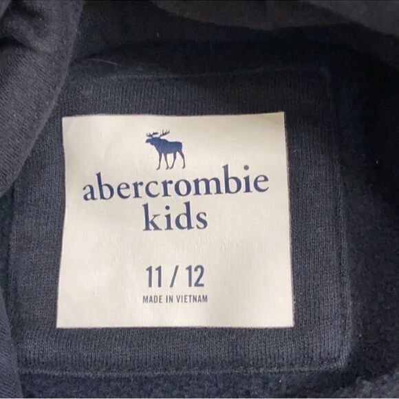 Abercrombie and Fitch Kids Blue Hoodie( Size 11/12) - Picture 4 of 5